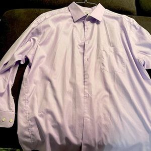 Joseph Abboud Classic Fit Twill Dress Shirt.